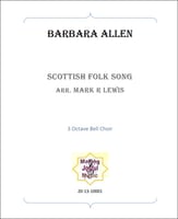 Barbara Allen Handbell sheet music cover